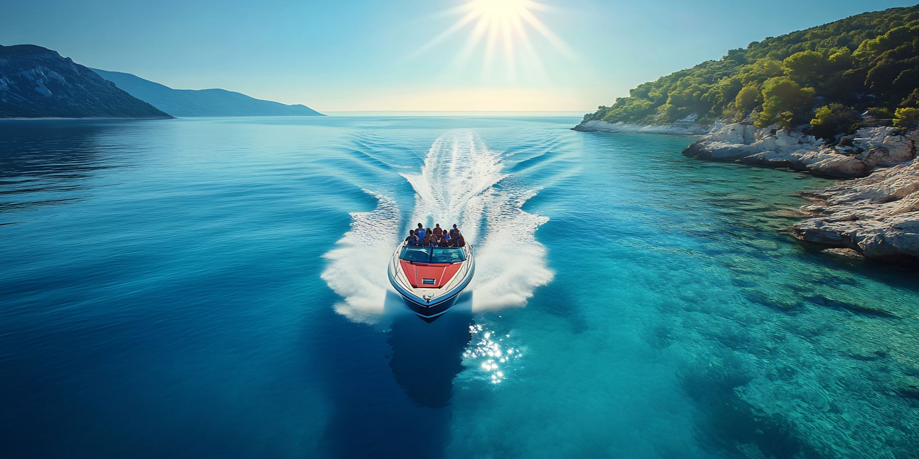 Similan by speed boat